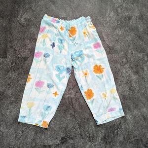 Vintage Jams world rayon capri pants medium